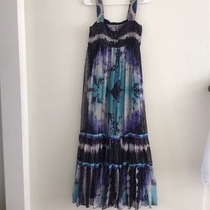 Anna Sui metallic dress